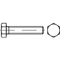 TOOLCRAFT TO-6859182 Sechskantschrauben M8 25mm Außensechskant DIN 933 Stahl zinklamellenbeschichte von TOOLCRAFT