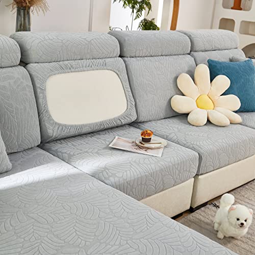 TOPCHANCES Sofa Sitzkissenbezüge - Soft Stretch Sofa Cover Sofa Kissenbezüge, Sofa Sitzbezüge Couchbezüge L Form, Couch Kissenbezüge Sofa Slipcover von TOPCHANCES