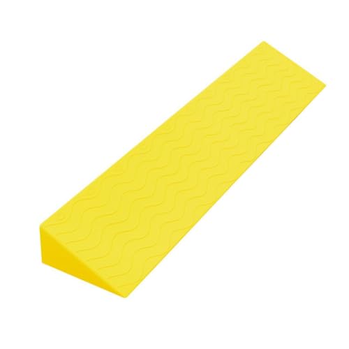 Türschwellenrampe Rollstuhlrampe, Rampe Rollstuhl, 99cm Längen Schwellenrampe, Türschwellenrampen, Rampe Türschwelle, Rollstuhlrampe Türschwelle, Rampe für Rollstuhl, Rollstuhl Rampe 5,5cm Yellow von TPPIG