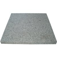 Silex - Terrassenplatte Granit 40 x 40 x 3 cm grau Granit von Silex