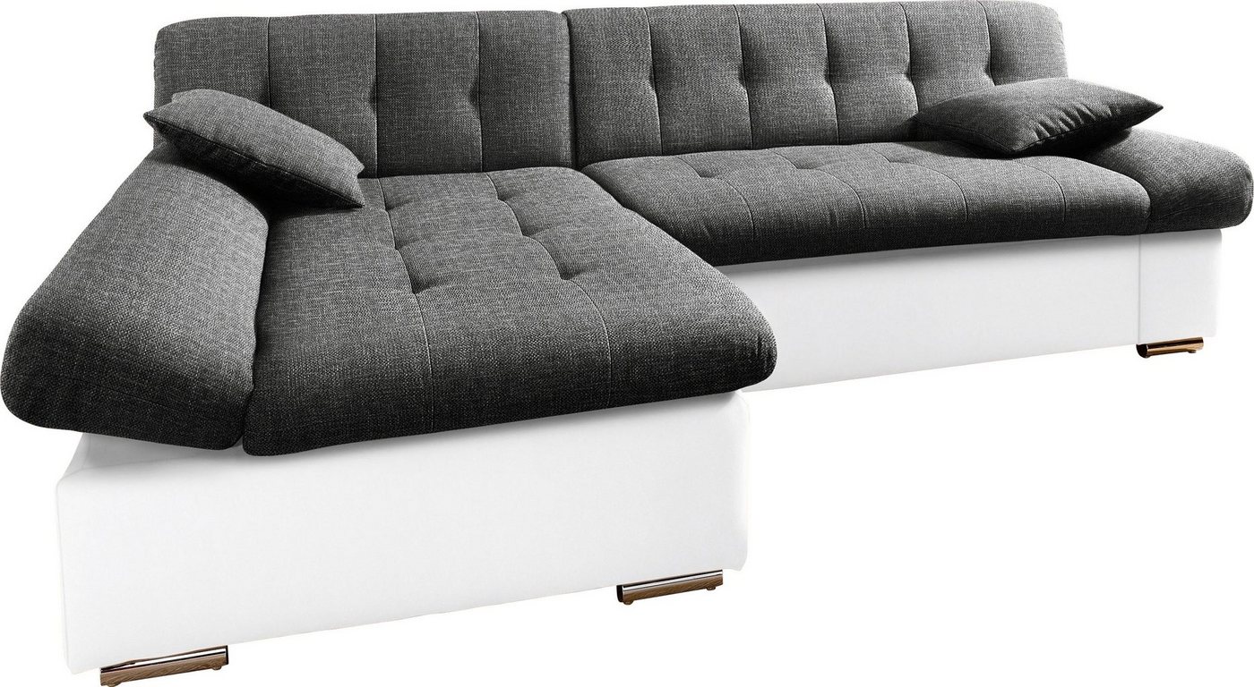 TRENDMANUFAKTUR Ecksofa Reggae, L-Form, wahlweise mit Bettfunktion von TRENDMANUFAKTUR