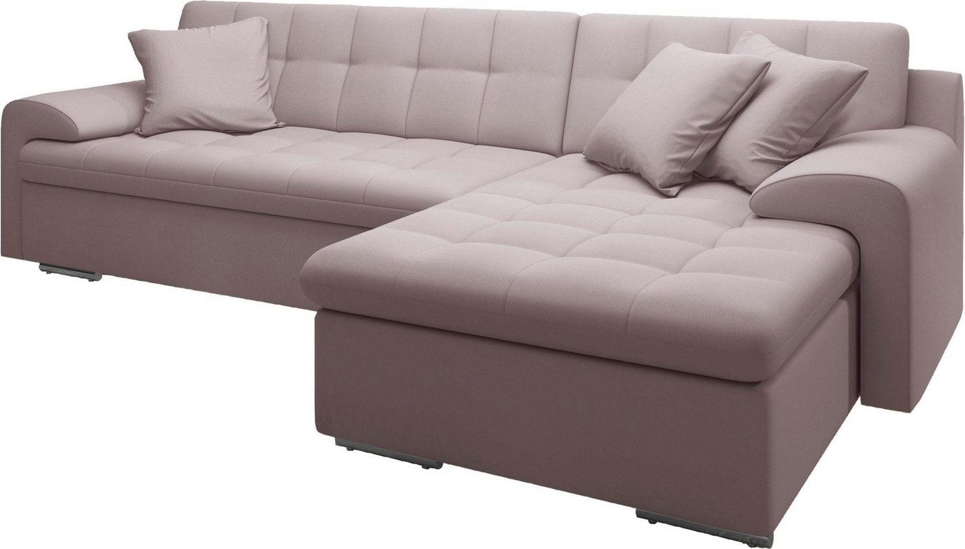 TRENDMANUFAKTUR Ecksofa Rave II, L-Form, wahlweise mit Bettfunktion von TRENDMANUFAKTUR