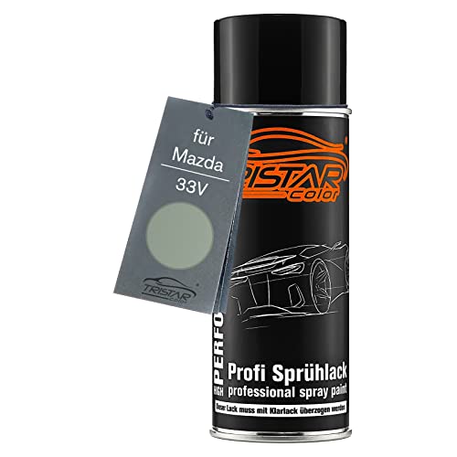 TRISTARcolor Autolack Spraydose für Mazda 33V Breeze Metallic Basislack Sprühdose 400ml von TRISTARcolor