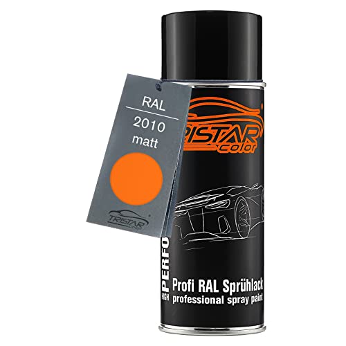 TRISTARcolor RAL 2010 Signalorange Spraydose 400 ml matt schnelltrocknend von TRISTARcolor