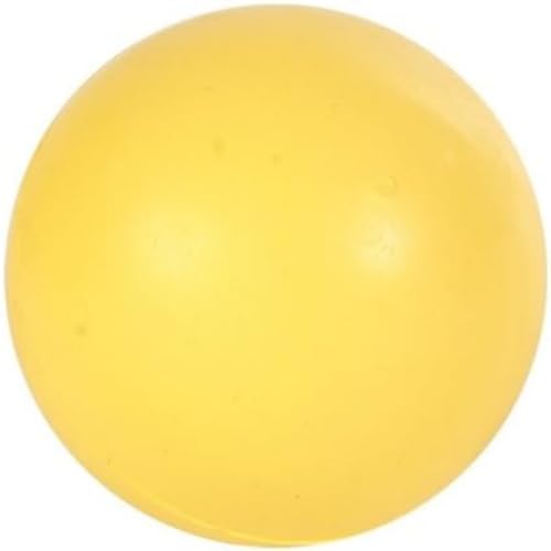 TRIXIE Hunde-Ball aus Naturgummi, ø 5 cm, lime, perfekt zum Apportieren und Kauen, strapazierfähig, geräuschlos von TRIXIE