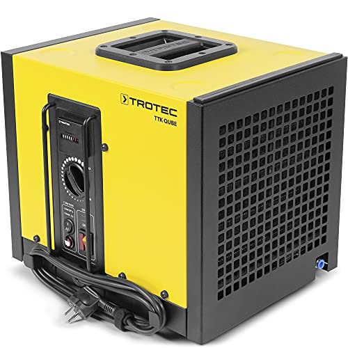 TROTEC Gewerbe-Luftentfeuchter TTK Qube (max. 20l/Tag), geeignet für Räume bis 110 m³, Professioneller Kompakt"-Kondenstrockner von TROTEC