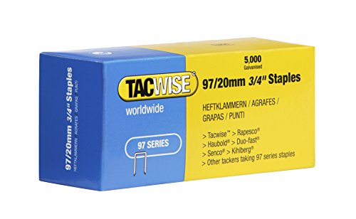 Tacwise 0304 97/20mm Heftklammern, 5.000 Stück von TACWISE