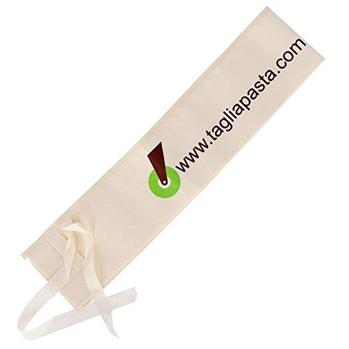 Tagliapasta Tasche für Nudelholz aus Holz | Teigroller | aus wasserabweisendem Vliesstoff | maximale Länge des Nudelholzes 100 cm | Made in Italy von Tagliapasta
