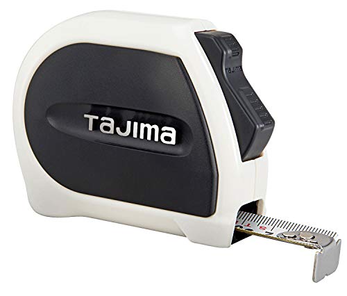 Tajima Bandmaß (Maßband) 5 m / 19 mm (Auto tape lock, strong tape, 50 Prozent mehr Bandauszug) - SS950MGLB von Tajima