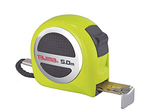 Tajima Bandmaß (Maßband) 5 m / 25 mm (strong tape, Nylona coatin, Feder rostfrei) - GASP25-50E von Tajima