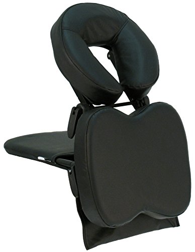 WellTouch TRAVEL Mate, Tischaufsatz mit Verstellbarer Kopfstütze für Mobile Massage, statt Massagestuhl, klein & leicht, inklusive Transporttasche (schwarz) von WellTouch