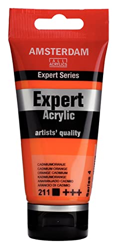 Amsterdam Expert Acrylic (Acryl), 75 ml, Serie 4, Cadmium-Orange von Amsterdam