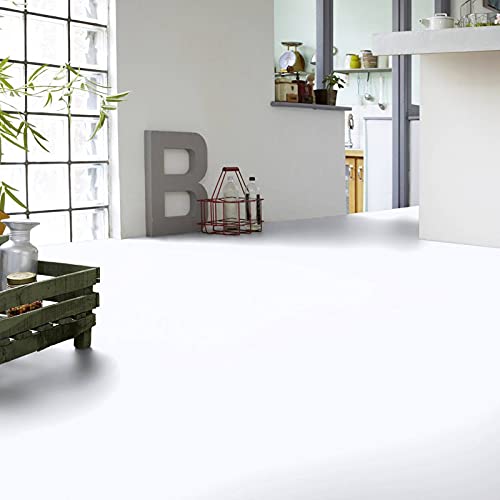 Bodenmaster PVC Bodenbelag Einfarbig Weiß Tarkett Iconik 260D DJ White (Breite: 200 cm x Länge: 400 cm) von Tarkett