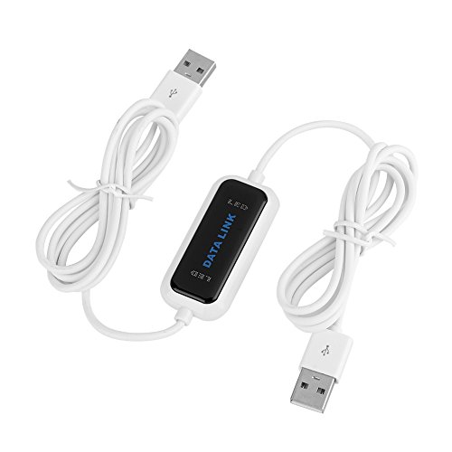 Tbest Pc Zu Pc Linkkabel, USB Link Kabel,USB Link Kabel,Datenübertragungskabel Pc Zu Pc,Pc-Zu-Pc-Datenübertragungskabel,USB 2.0-Online-Laptop-Pc-Zu-Pc-Datenübertragungskabelbrücke Ec von Tbest