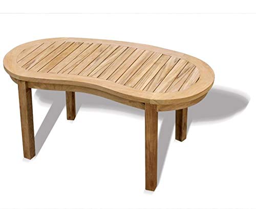 Couchtisch Avellino Teak Massivholz Banentisch von Teako Design