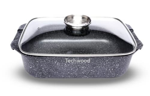 Techwood Rotisserie aus Stein, 34 cm Durchmesser von Techwood