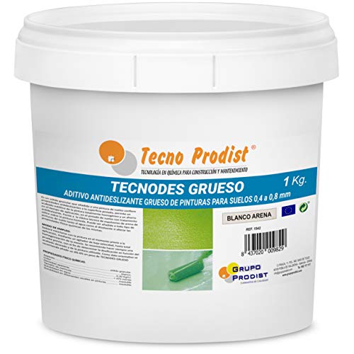 TECNODES GRANULAT von Tecno Prodist - (1 kg) Pulverförmiger Anti-Rutsch-Zusatz für Bodenfarben, Körnung 0,4 bis 0,8 mm von Tecno Prodist