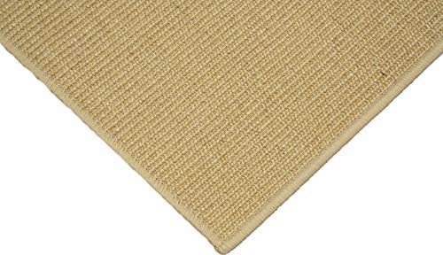 Teppich Janning Sisalteppich umkettelt Natur 100% Sisal gekettelt - Verschiedene Größen (170 x 240 cm) von Teppich Janning