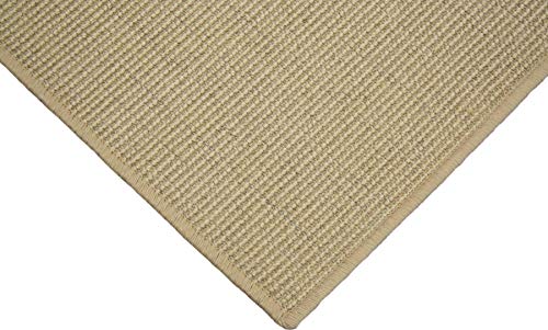 Teppich Janning Sisalteppich umkettelt Reis 100% Sisal gekettelt - Verschiedene Größen (70 x 140 cm) von Teppich Janning