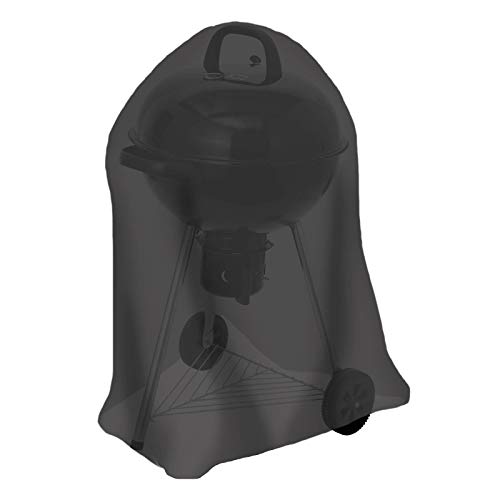 tepro Abdeckhaube Universal für Kugelgrill groß, schwarz (73 x 73 x 90 cm) von tepro