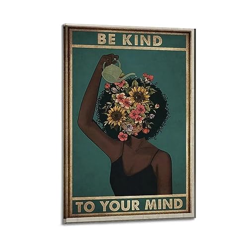 Terp "Be Kind To Your Mind" Poster, Wandkunst, Filme und Musik, Poster, Geschenk für Freunde, Schlafzimmer, Wohnzimmer, Dekoration, modern, ästhetischer Rahmen, 40 x 60 cm von Terp