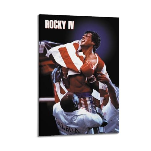 Terp Rocky IV Poster, Wandkunst, Poster, Geschenk für Freunde, Schlafzimmer, Wohnzimmer, Dekoration, modern, ästhetisch, Rahmenstil, 30 x 45 cm von Terp