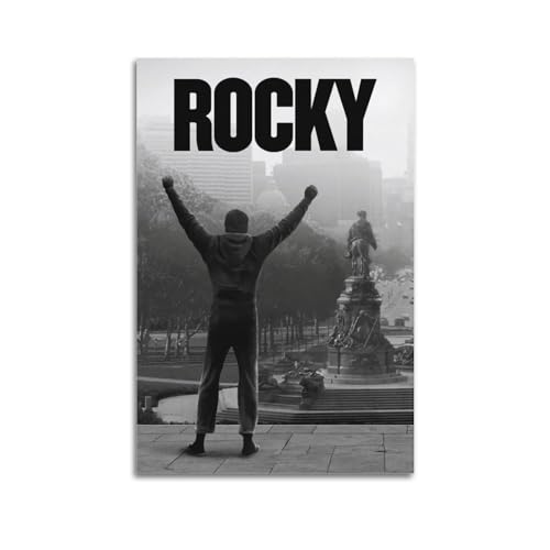 Terp Rocky Poster, Wandkunst, Poster, Geschenk für Freunde, Schlafzimmer, Wohnzimmer, Dekoration, modern, ästhetisch, ungerahmt, 40 x 60 cm von Terp