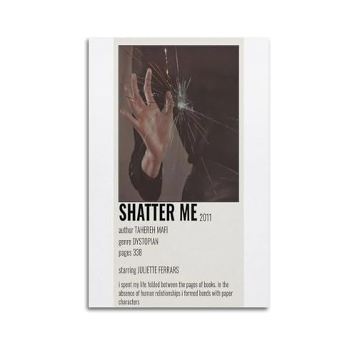 Terp Shatter Me Poster, Wandkunst, Poster, Geschenk für Freunde, Schlafzimmer, Wohnzimmer, Dekoration, modern, ästhetisch, ungerahmt, 30 x 45 cm von Terp