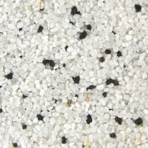 Terralith Buntsteinputz 15kg in weiß, Sockelputz für Innen und Außen mit Reinacrylat Bindemittel aus Naturstein, 1-2mm Körnung (T01) von Terralith