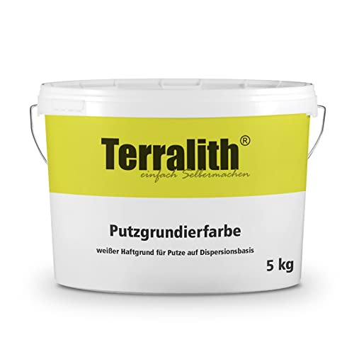 Terralith Putzgrundierfarbe weiß -5 kg- von Terralith