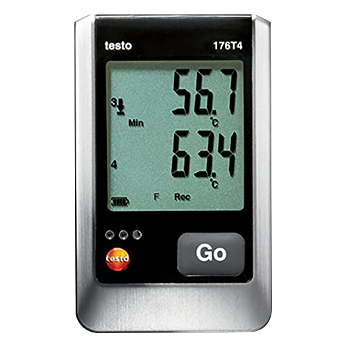Testo SE & Co.KGaA Testo Temperatur-Messgerät 176 T4, 0572 1764 von Testo AG