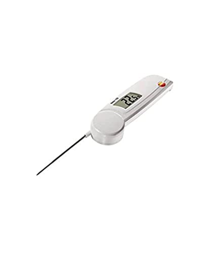 Testo 0560 0103 103 Klapp-Thermometer, Länge 11 cm, klein, Schutzklasse IP55, inklusive Batterien von Testo AG