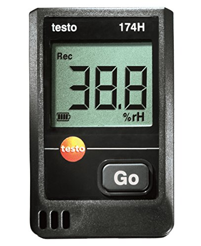 testo - 174 H - 0572 6560 - Mini-Datenlogger für Temperatur und Feuchte zur Aufzeichnung von Temperatur- und Feuchtigkeitsdaten von Testo AG