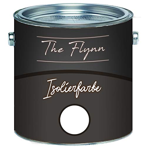 The Flynn hochwertige Nikotinsperre Isolierfarbe Isoliergrund hochdeckend (1 L) von The Flynn