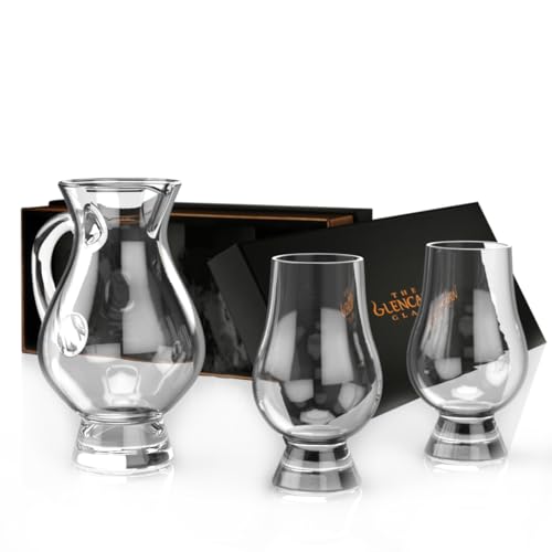 Glencairn Whisky Gläser Im 2er-Set Mit Whisky Wasserkrug In Präsentbox von GLENCAIRN