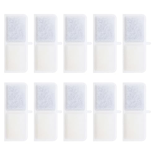 The Lord of the Tools 10Pcs Pet Water Dispenser Filter Element Cat Water Fountain Filters Pet Fountain Replacement Filter Compatible with 3.2L Fountain Water Dispenser von The Lord of the Tools