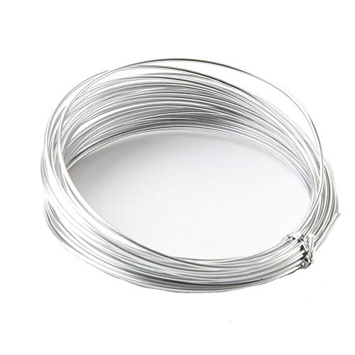 The Wire Man – Draht Bre Aluminium silber 2 mm-12 m-100gr von Oasis