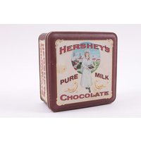 Hershey's Pure Milchschokolade Nostalgie Küche Dekor Dose Metallbox Candy Sweets Lagerung Vintage ~ 20-05-892 von TheEccentricEye