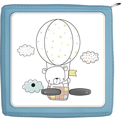 TheSmartGuard Schutzfolie passend für die Toniebox | Folie Sticker | Teddiebär im Heißluftballon von TheSmartGuard