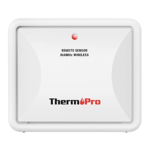 ThermoPro TX-2C Außensensor für Thermometer Innen/Außen TP200C, TP60C und TP65C, Ersatzteil Zubehör IPX4 Wasserdicht von ThermoPro