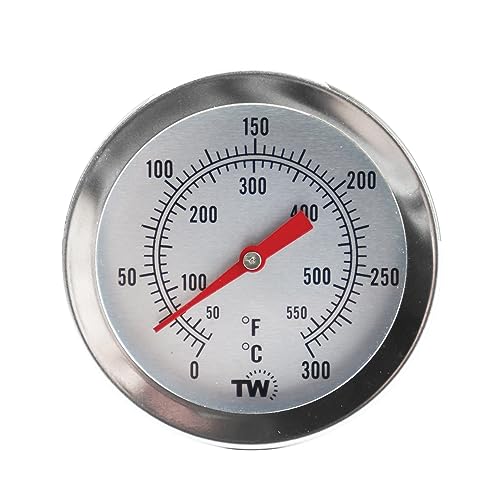 Frittierthermometer – 150 mm Edelstahlschaft mit Pfannenclip, ideal zum Frittieren von Thermometer World