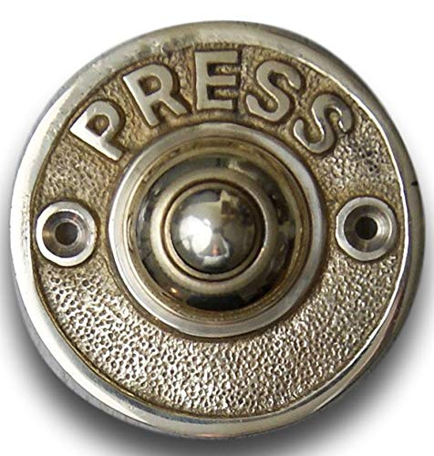 Solid Brass Door Bell Push Button von Thorness