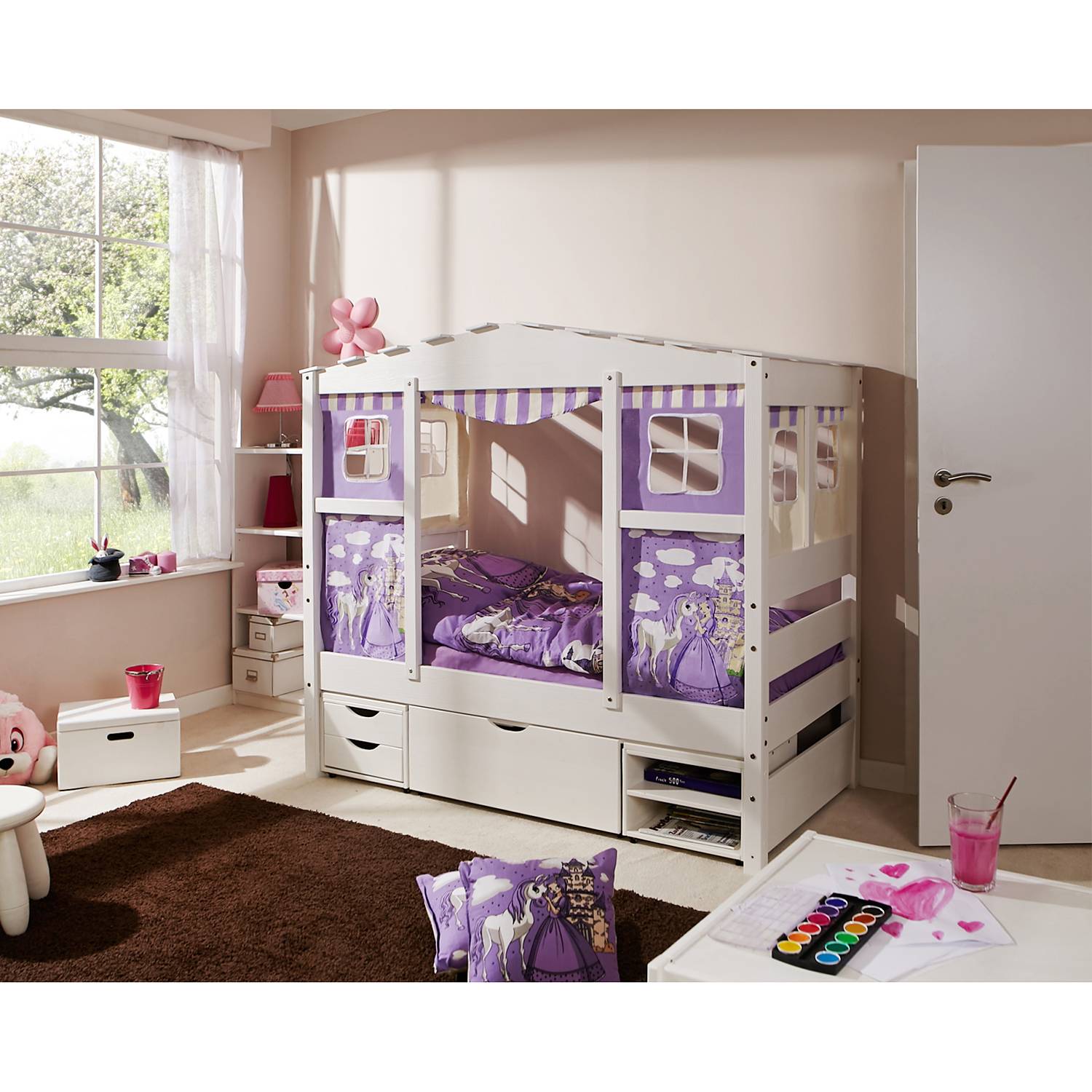 Hausbett Mini Prinzessin IX von Ticaa