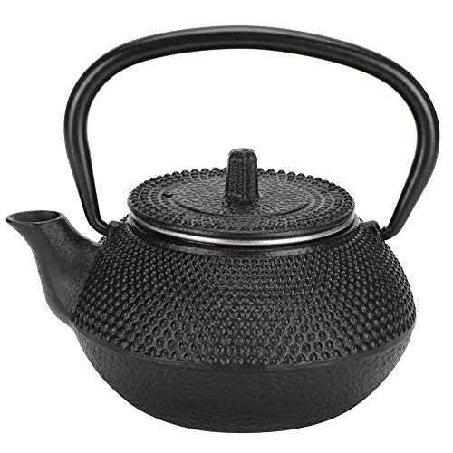 Gusseiserne Teekanne, Wasserkocher mit Sieb Sammlung Konservierungsmittel für Teehaus für Home Tea Art von Tomantery