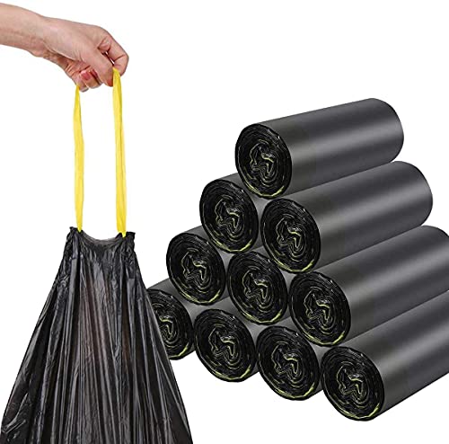 STARKE Müllsäcke 120L Schwarz - MIT ZUGBAND - XXL Mülltüten (2 bis 40 Rollen wählbar) (120L - 4 Rollen á25) von Toneco