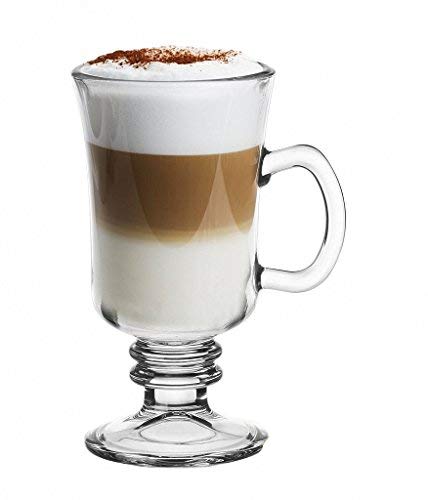 Topkapi 250.670 - Irish Coffee, Punsch, Glühwein, Heiße Schokolade Becher mit Henkel, Modell 44856, 225 ml, 6 Stück von Topkapi