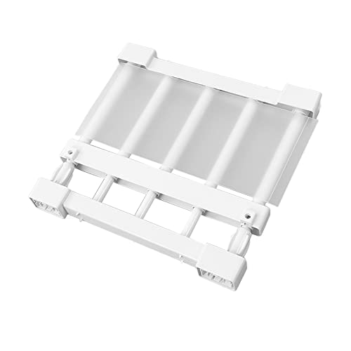 Topyond Schrank-Spannregal, Erweiterbares Lagerregal, Nagelfrei, Schrank-Organizer, Trennwand, Trennregale Für Kleiderschrank, Schrank, Küche, Badezimmer(23-30cm) von Topyond