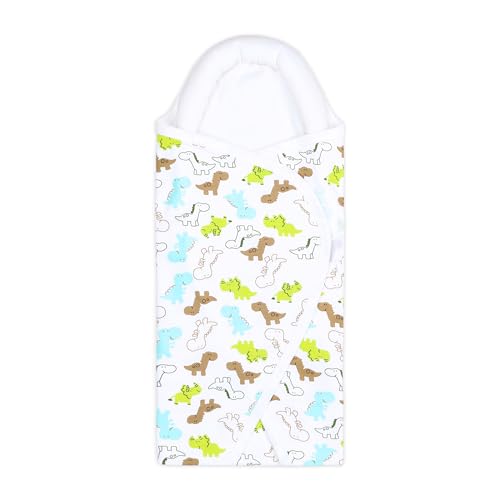 Pucksack Baby 0-3 Monate - Pucktuch Swaddle Blanket Puckdecke Baumwolle Dino von Totsy Baby