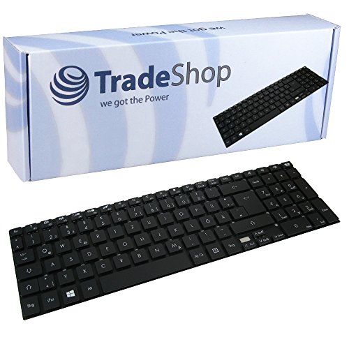 Trade-Shop Original Tastatur Notebook Keyboard Ersatz Deutsch QWERTZ für Packard Bell Easynote TS11HR TS11SB TS11SB TS13 TS13HR TS13SB (Deutsches Tastaturlayout) von Trade-Shop