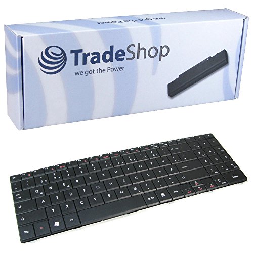 Laptop-Tastatur/Notebook Keyboard Ersatz Austausch Deutsch QWERTZ für Packard Bell Easynote DT85 LJ65 LJ75 TJ65 TJ75 TJ66 TJ67 TJ68 TJ71 LJ61 LJ71 (Deutsches Tastaturlayout) von Trade-Shop